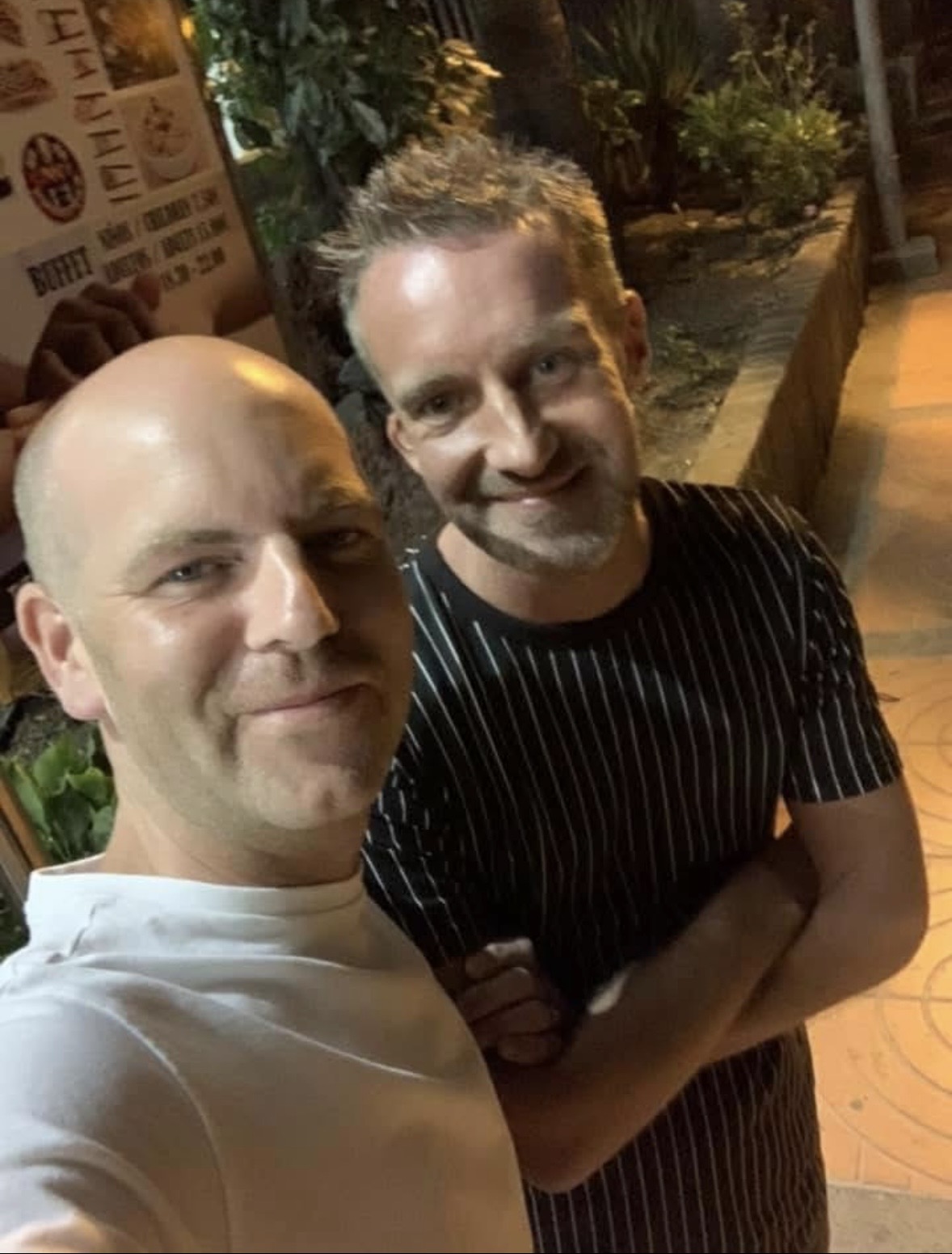 A memory from Colin and Paul’s years together